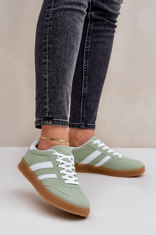 Sage Green Fashion Sneakers