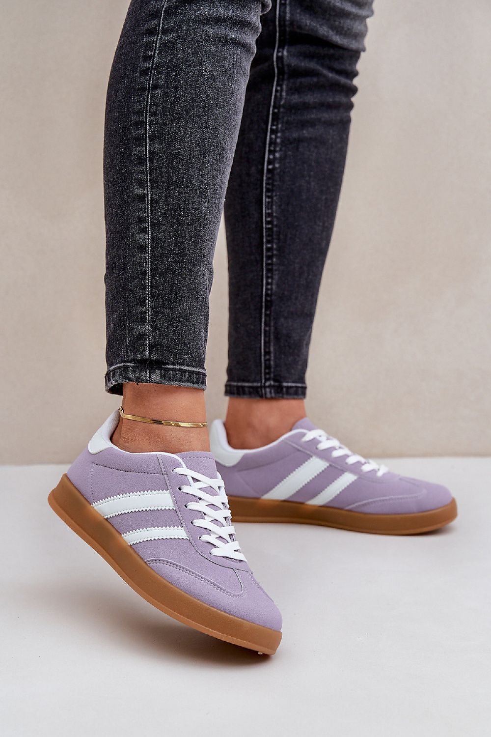 Lilac Fashion Sneakers