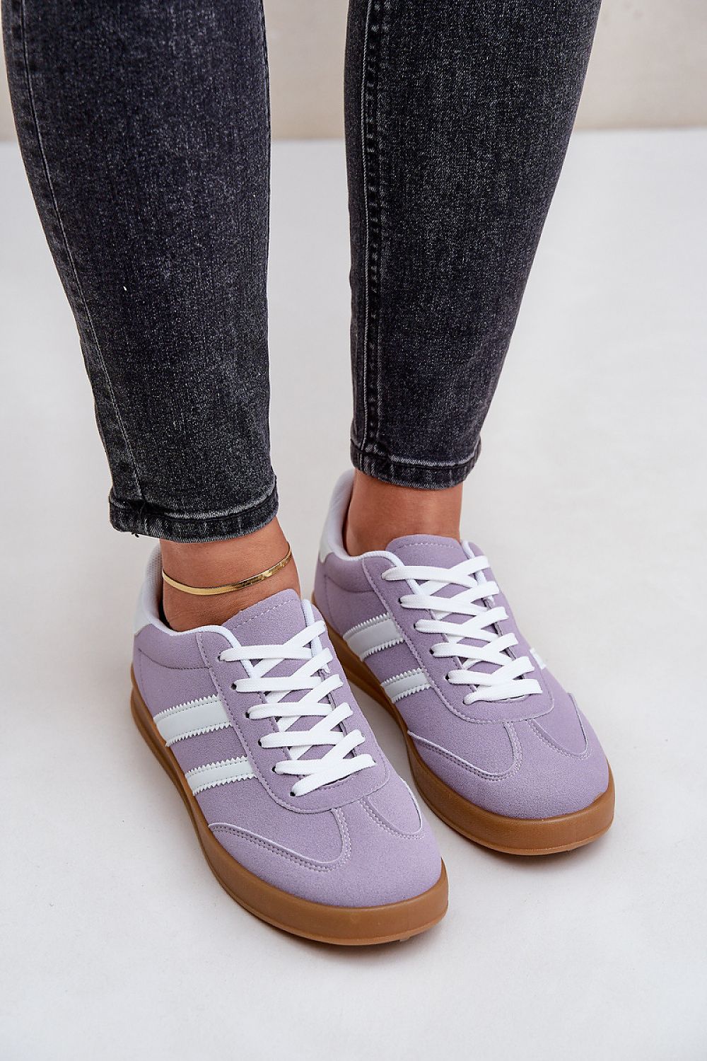 Lilac Fashion Sneakers