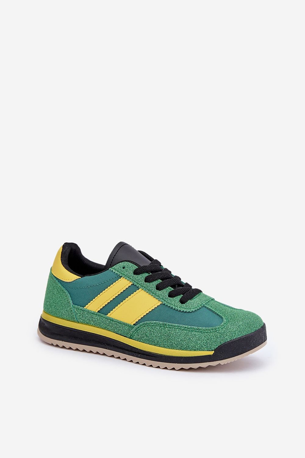 Green/Yellow/Black Fashion Sneakers